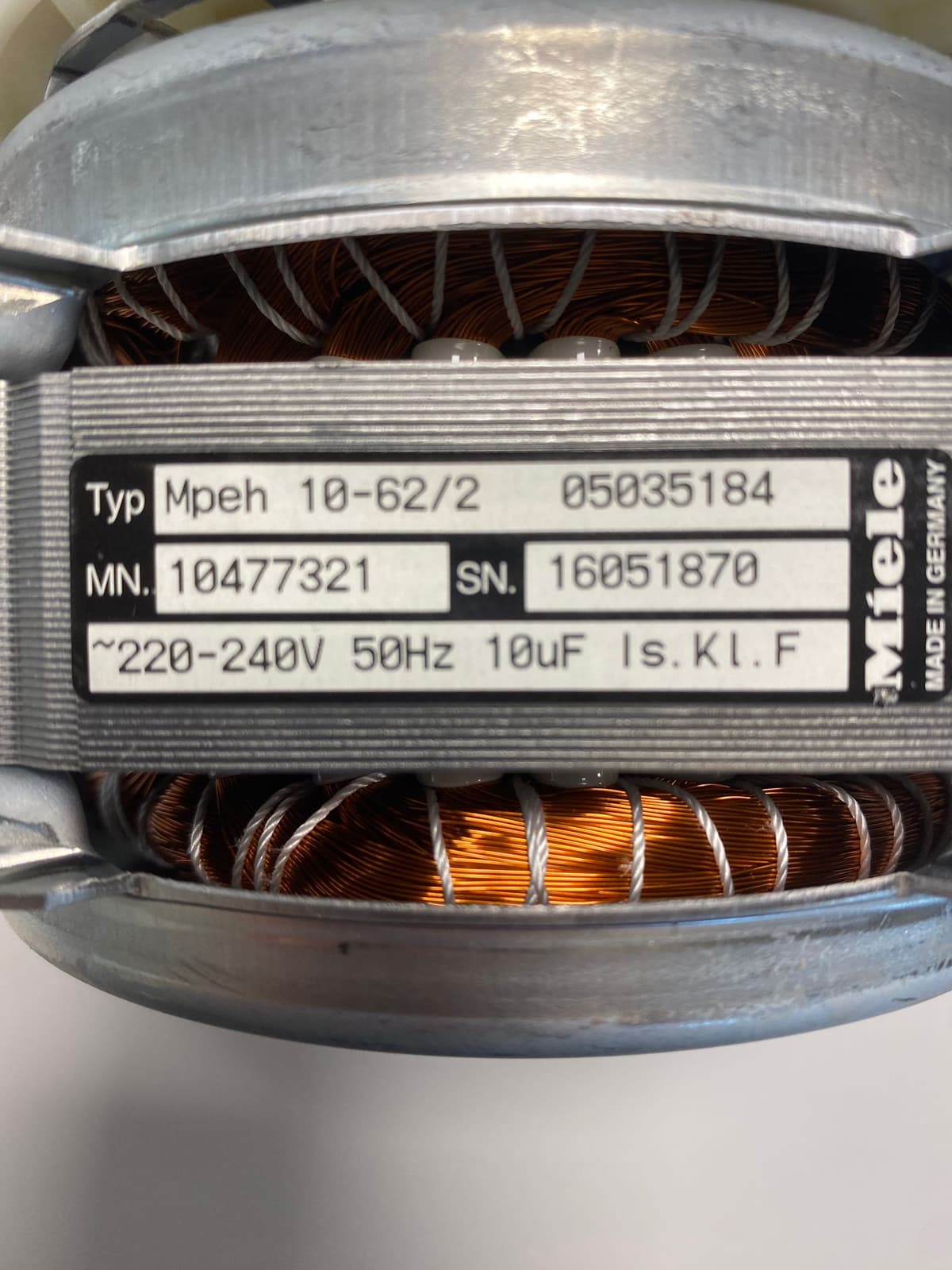 Lave-vaisselle Miele Pompe de circulation Mpeh00-62/2 